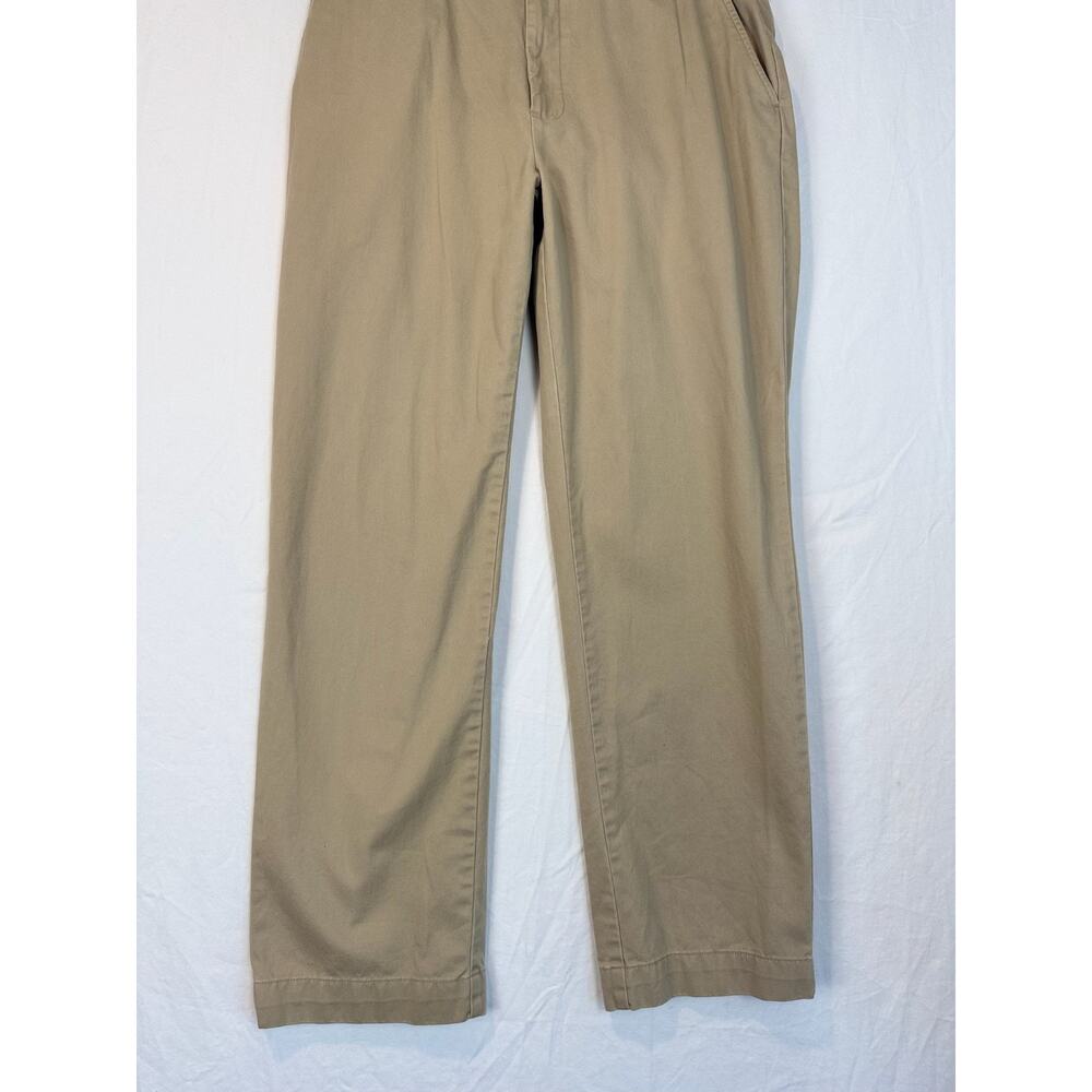 Polo Ralph Lauren Classic Chino‎ Men's Pants 34 x 32 Khaki Tan 100% Cotton - Picture 3 of 7